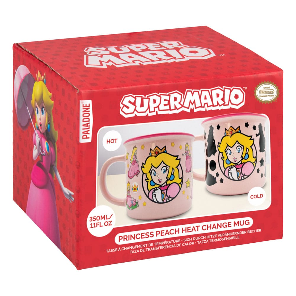 Super Mario Tasse mit Thermoeffekt Princess Peach Image 3