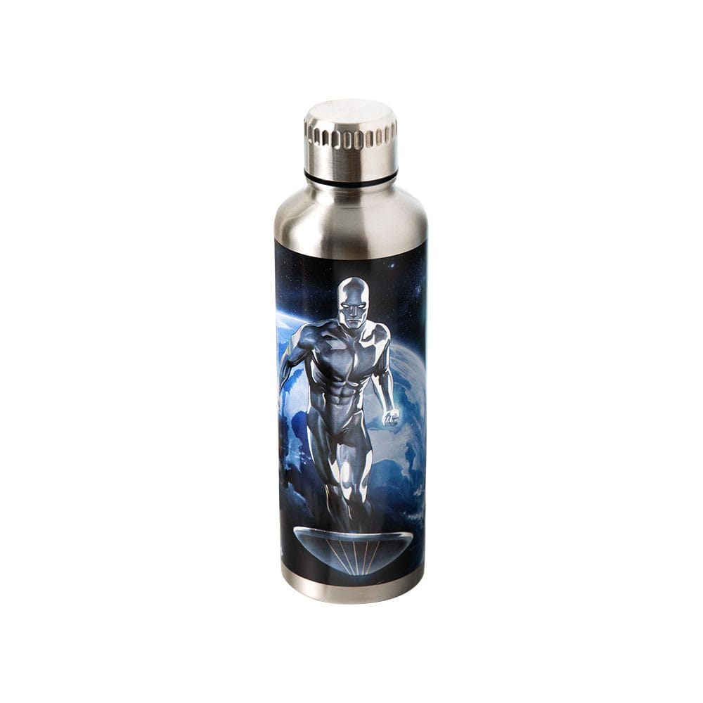Fantastic Four Metal Trinkflasche Silver Surfer Image 3