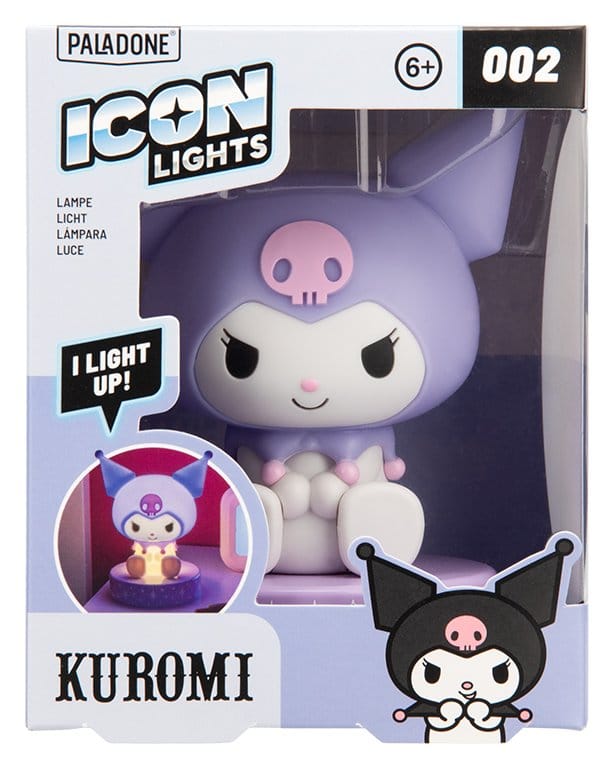 Sanrio Icon Leuchte Kuromi 14 cm Image