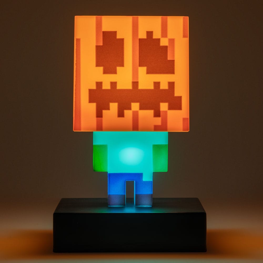 Minecraft Icons Leuchte Zombie Jack O Lantern 10 cm Image 4