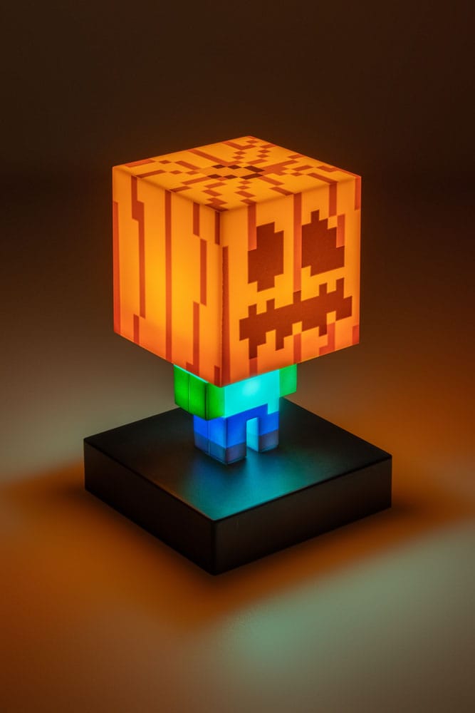 Minecraft Icons Leuchte Zombie Jack O Lantern 10 cm Image 5