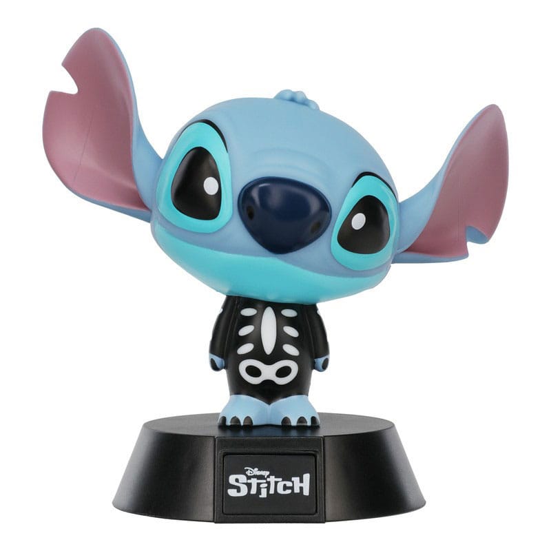 Lilo & Stitch Skelett Icons Leuchte Stitch 11 cm Image 1