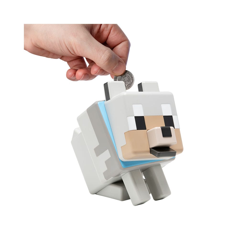 Minecraft Spardose Wolf Image 5