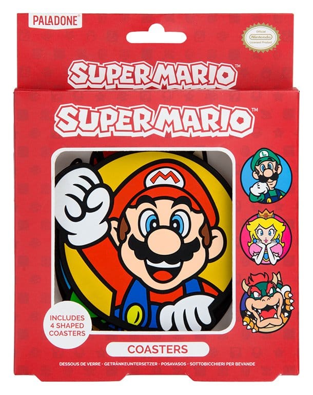 Super Mario Untersetzer 4er-Pack Image 2
