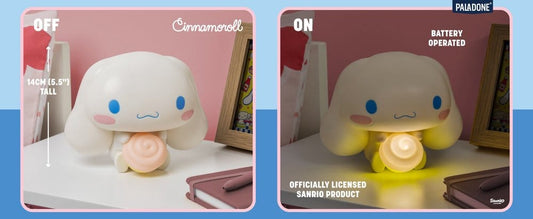 Sanrio GloBuddies Leuchte Cinnamoroll 14 cm Image 2