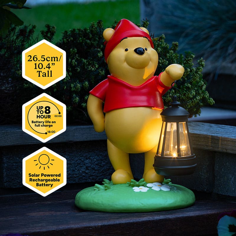 Disney LunaGlo Leuchte Winnie Puuh Gnome 27 cm Image