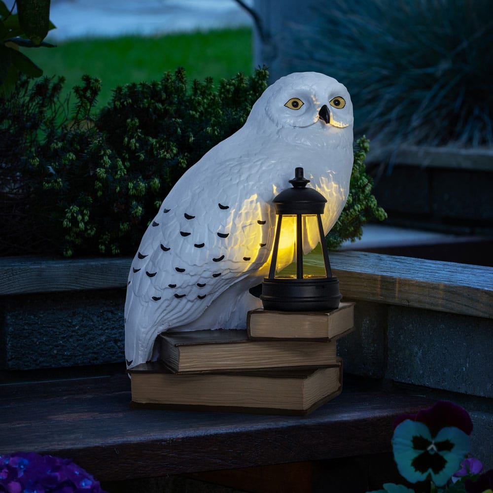 Harry Potter LunaGlo Leuchte Hedwig Gnome Image