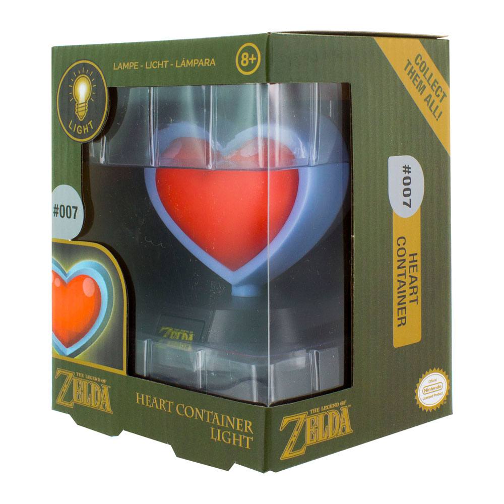 Legend of Zelda 3D Lampe Herzcontainer 10 cm Image 2