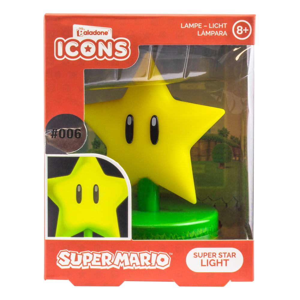 Super Mario Icon Lampe Super Star (V2) Image 2