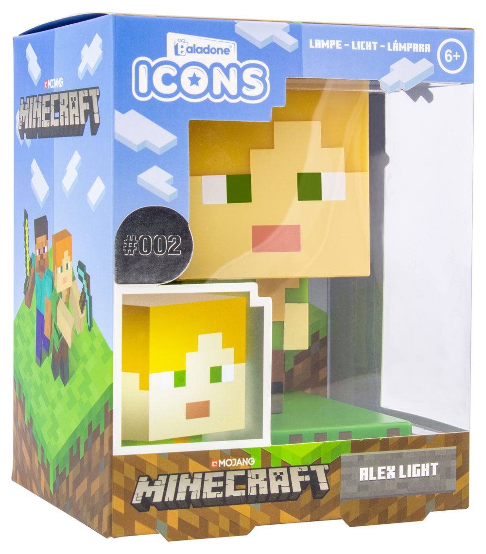 Minecraft 3D Icon Lampe Alex Image 3