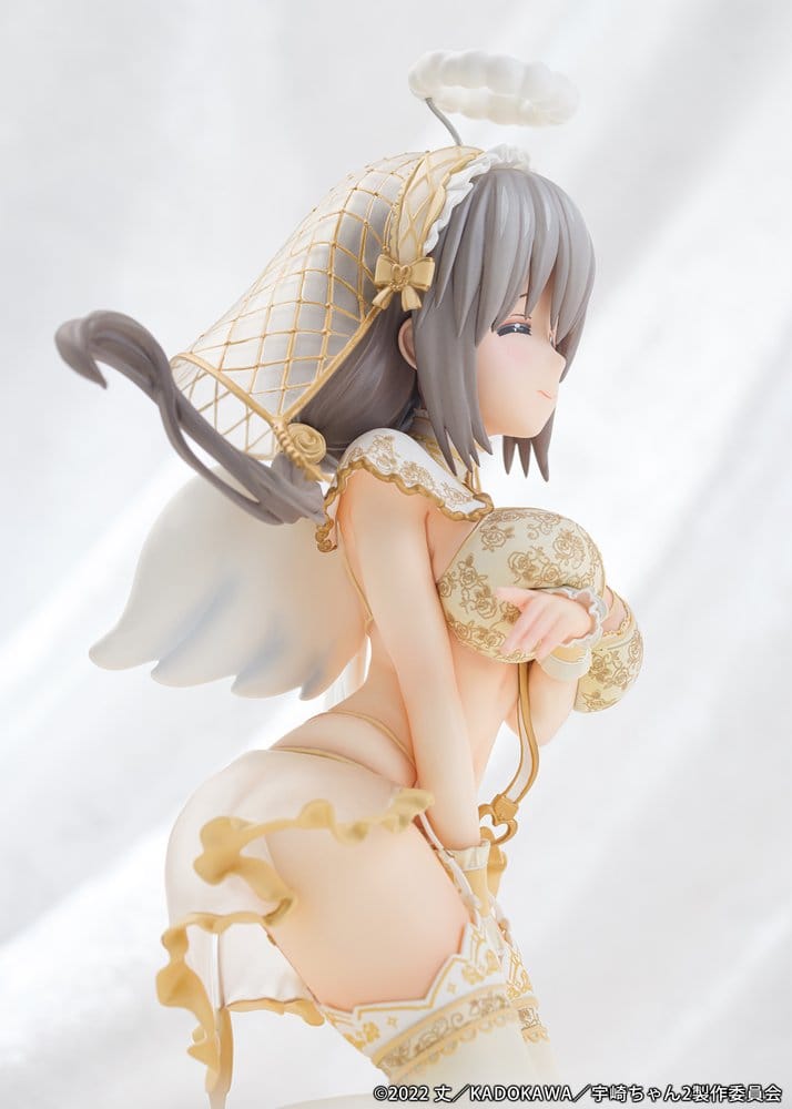 Uzaki-chan Wants to Hang Out! PVC Statue 1/7 Tsuki Uzaki Angel Ver. 19 cm Image 11