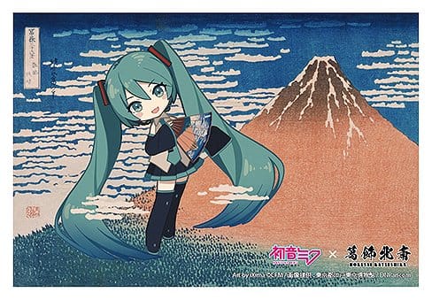 Hatsune Miku x Katsushika Hokusai iXima Postcard The Great Wave off Kanagawa (10) Image 9
