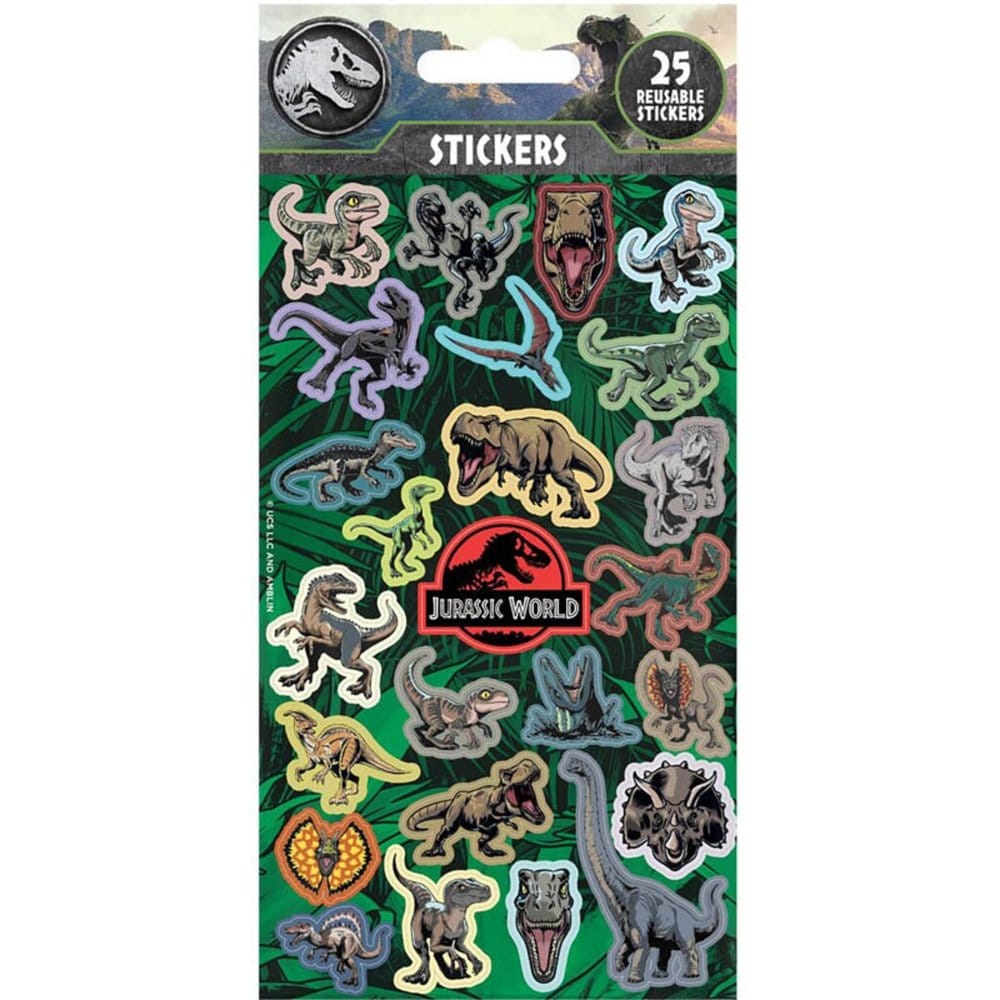Jurassic World Sticker Pack (25) Image