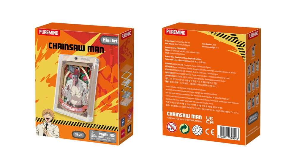 Chainsaw Man Mini Kunst Blind Box Display (10) Image 2