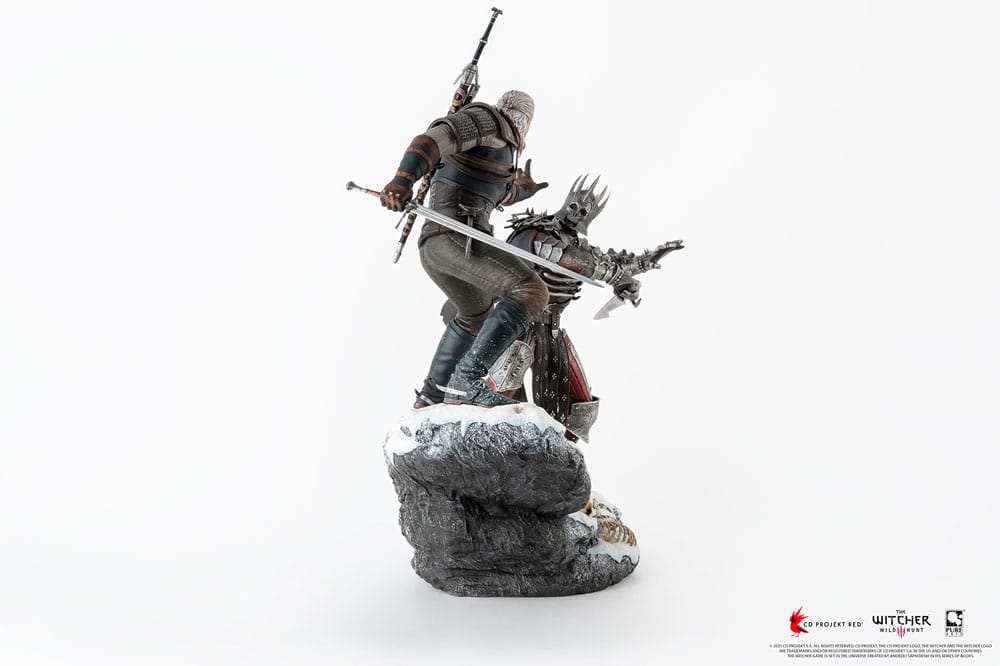 The Witcher 3: Wild Hunt Statue 1/6 Diorama Geralt vs Eredin 50 cm Image 3