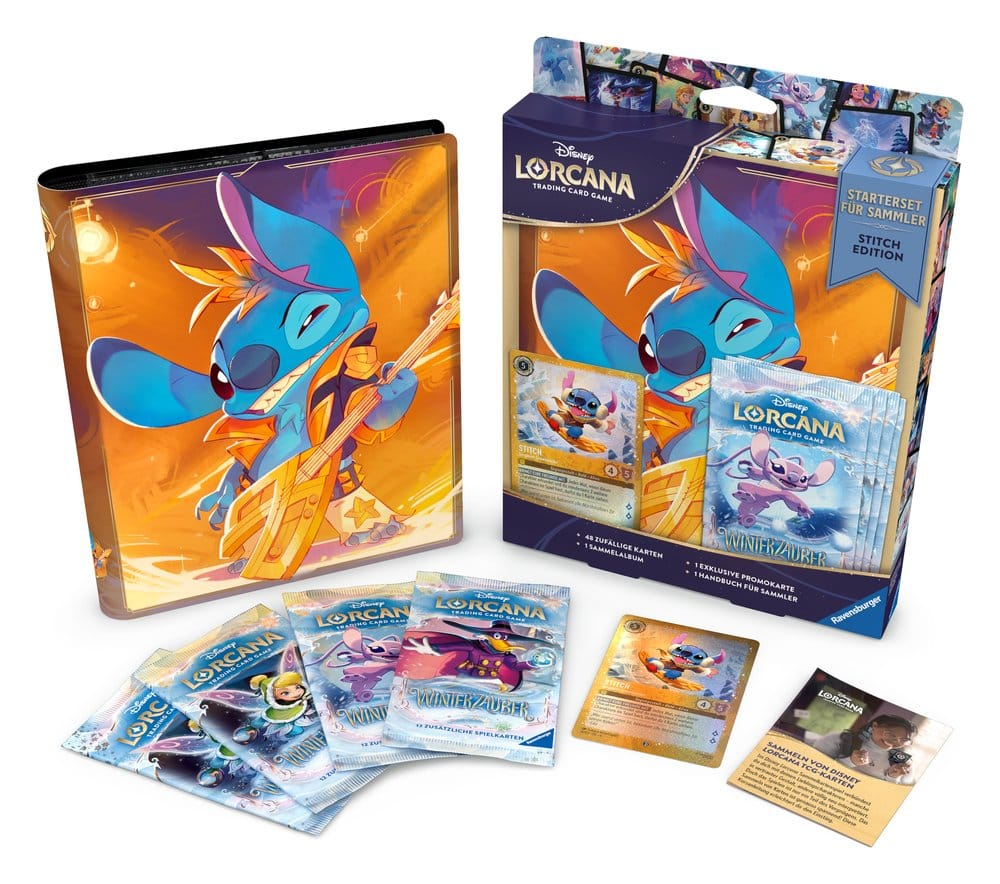 Disney Lorcana TCG Starterset für Sammler Stitch Edition *Deutsche Edition* Image 5