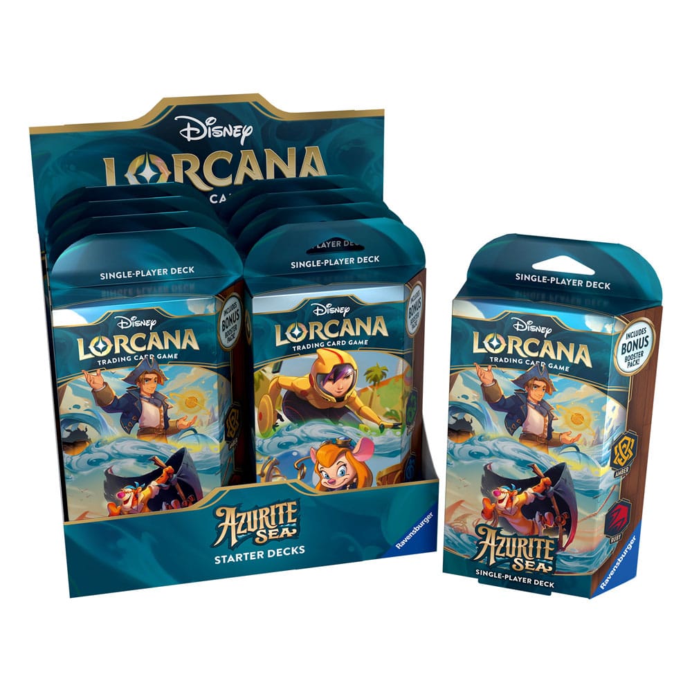 Disney Lorcana TCG Azurite Sea Starter Decks Display (8) *Englische Edition* Image 7
