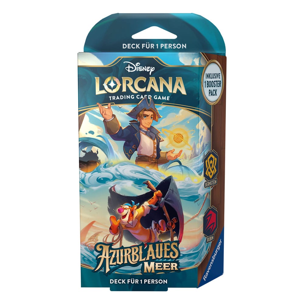Disney Lorcana TCG Azurblaues Meer Starter Decks Display (8) *Deutsche Edition* Image 4