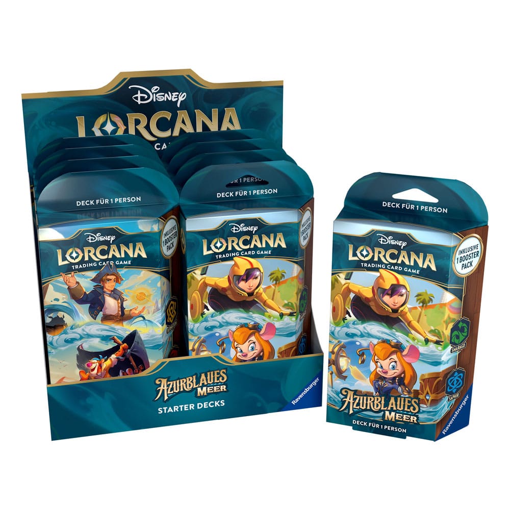 Disney Lorcana TCG Azurblaues Meer Starter Decks Display (8) *Deutsche Edition* Image 7