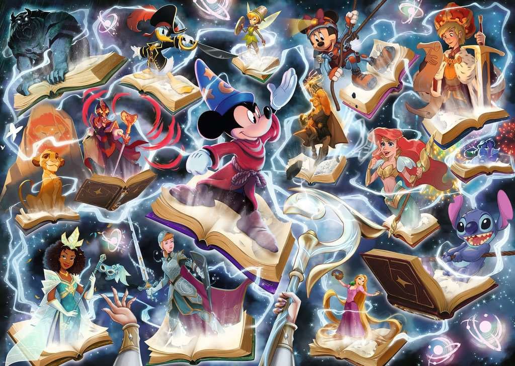 Disney Lorcana Puzzle Glimmers of the Realm: Steel (1000 Teile) Image 2