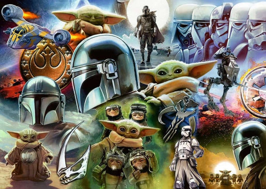 The Mandalorian and Grogu Puzzle (1000 Teile) Image 2