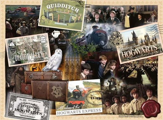 Harry Potter Kinderpuzzle XXL Zurück in Hogwarts (300 Teile) Image 2