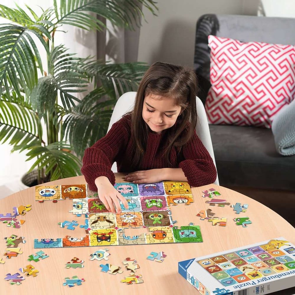 Pokémon Kinderpuzzle Pokémon Gesichter (100 Teile XXL) Image 4