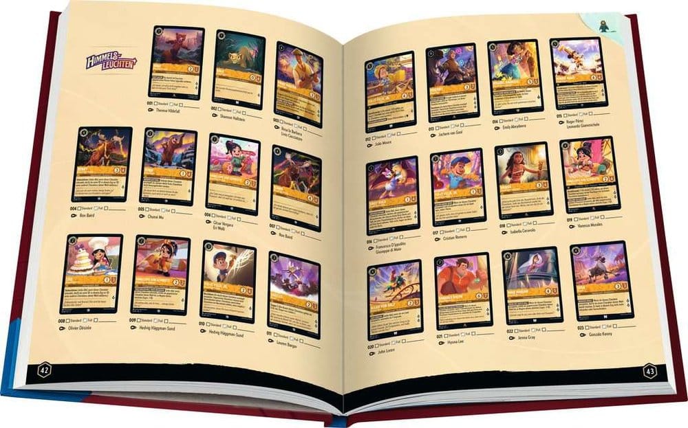 Disney Lorcana TCG Buch Der offizielle Collector's Guide: Sets 5-8 *Deutsche Version* Image 5