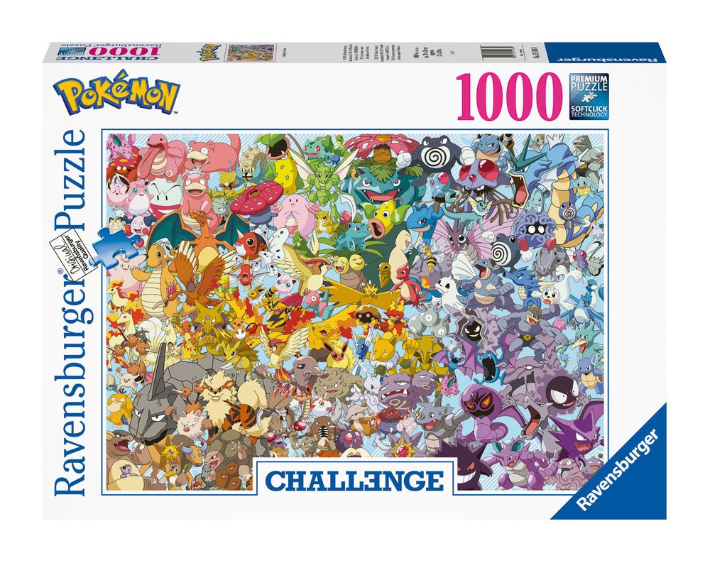 Pokémon Challenge Puzzle Group (1000 Teile) Image