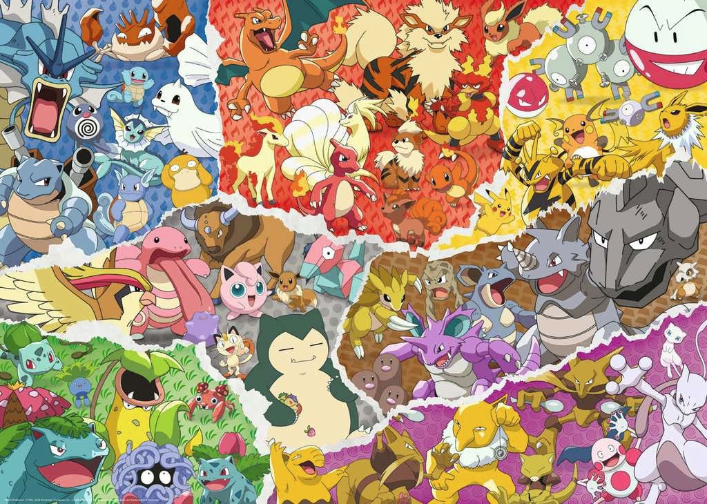 Pokémon Puzzle Pokémon Abenteuer (1000 Teile) Image