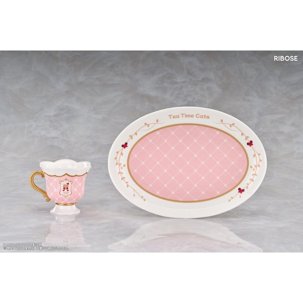 Original Character DLC Series PVC Figur Tea Time Cats Orange Cat 10 cm Image 9