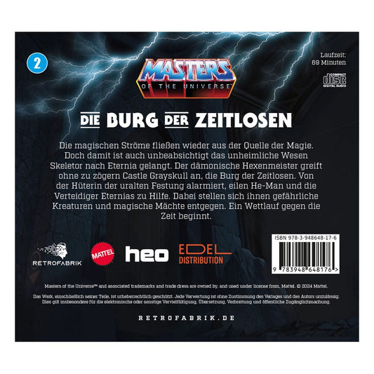 Masters of the Universe Hörspiel-CD Folge 2: Die Burg der Zeitlosen *Deutsche Version* Image 2