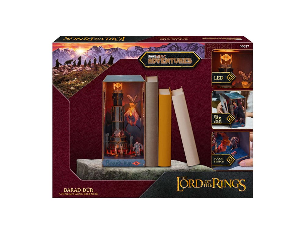 Der Herr der Ringe Tiny Adventures Book Nook Mini-Diorama Barad-Dûr 23 cm Image 8