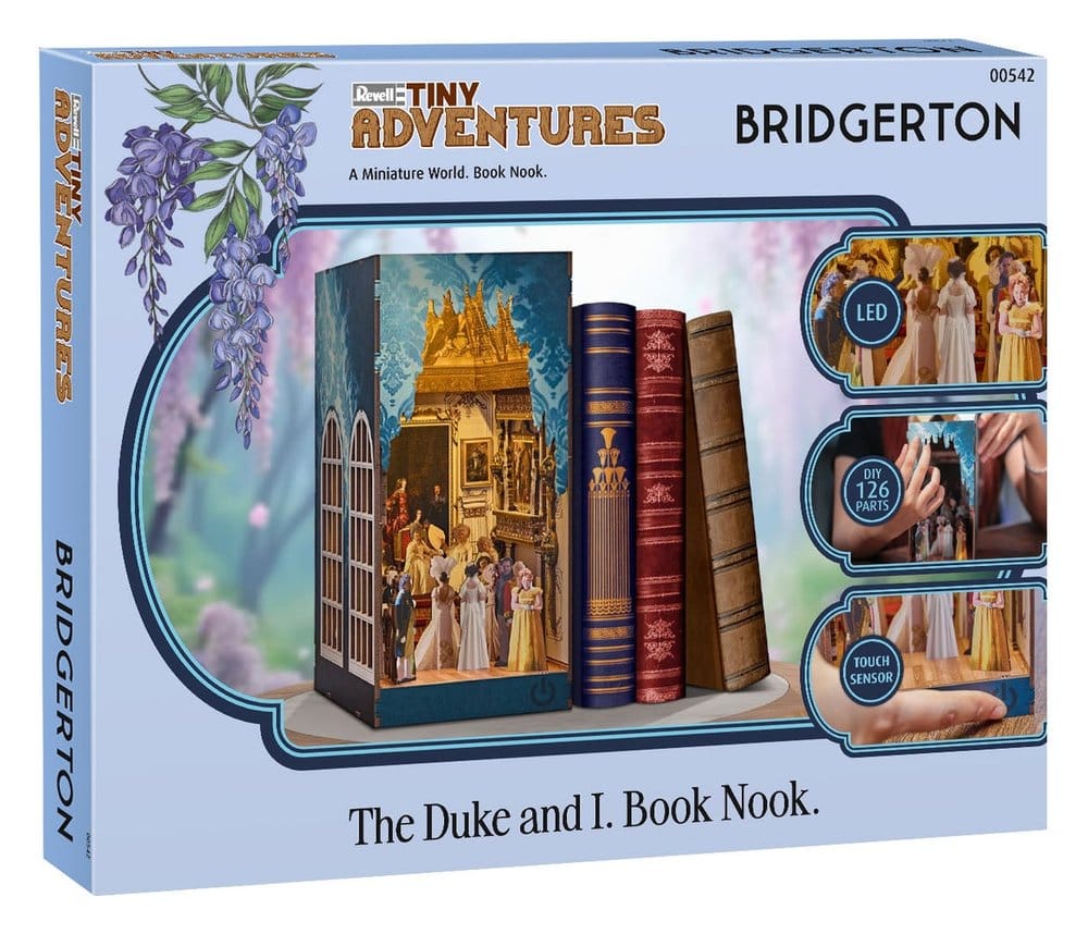 Bridgerton Tiny Adventures Book Nook Mini-Diorama The Duke and I 18 cm Image 7