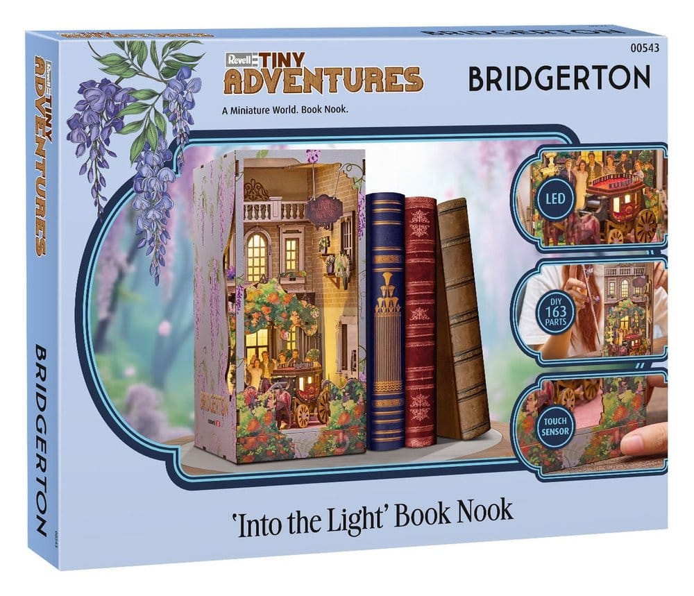 Bridgerton Tiny Adventures Book Nook Mini-Diorama Into the Light 18 cm Image 5