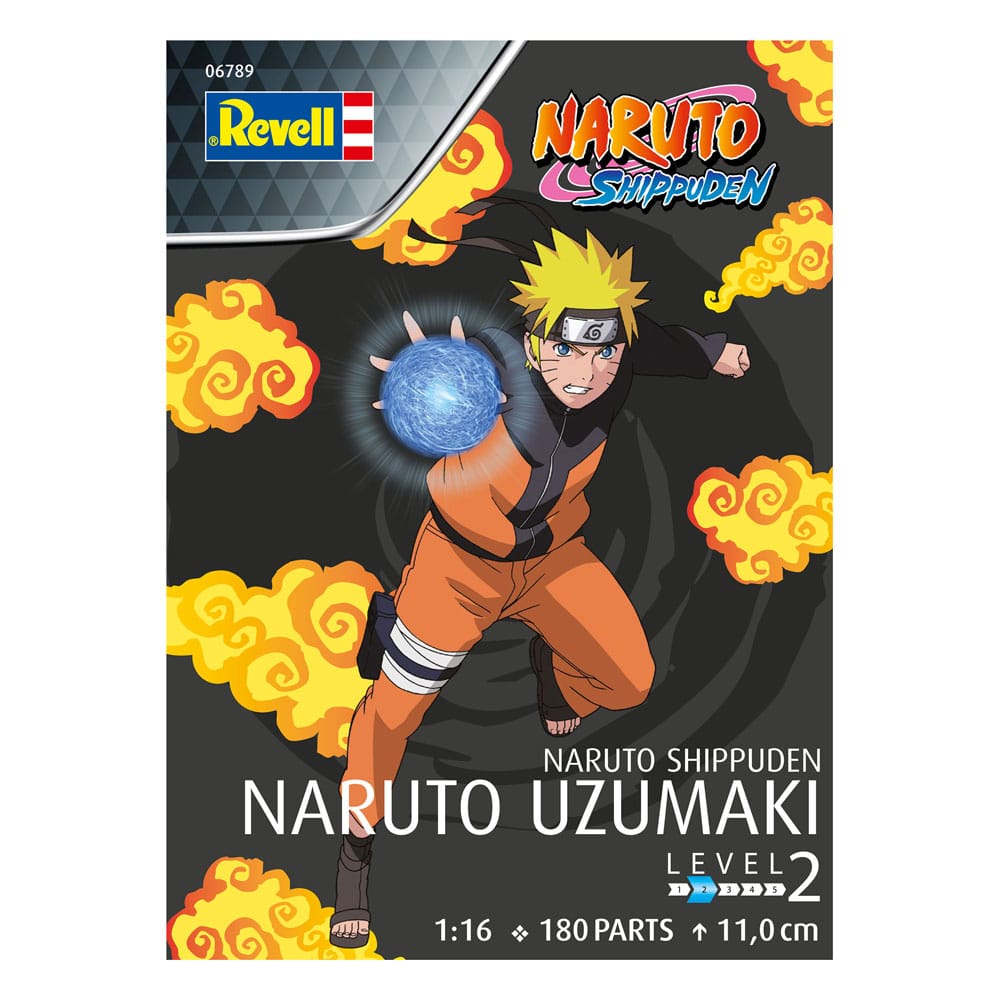 Naruto Shippuden Easy-Click Modellbausatz 1/16 Naruto Uzumaki 11 cm Image 2