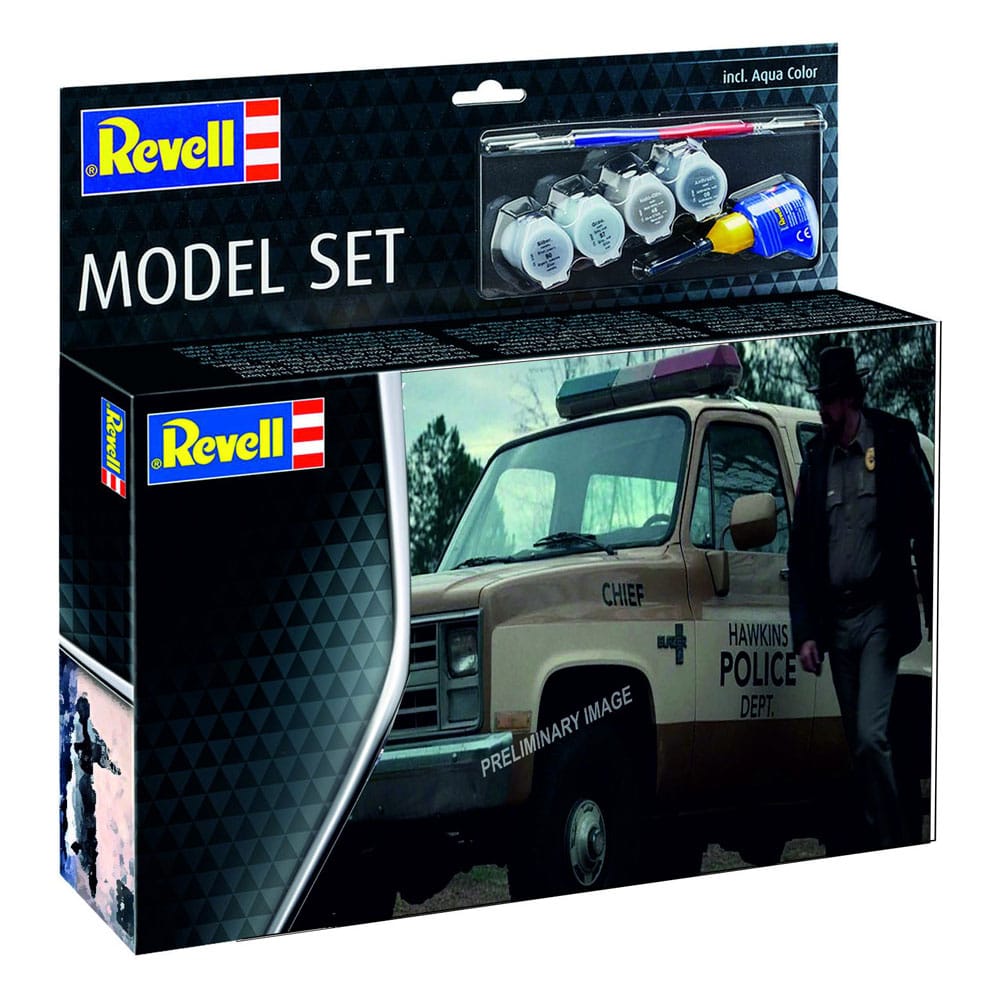 Stranger Things Modellbausatz-Set 1/25 1985 Chevrolet K5 Blazer 19 cm Image
