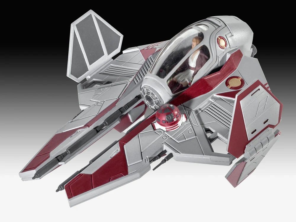 Star Wars Starter Kit Modellbausatz Obi-Wan's Starfighter 10 cm Image