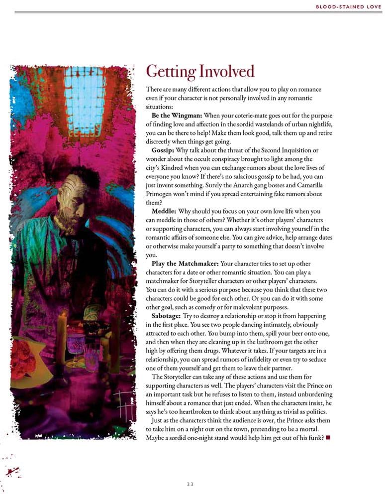 Vampire: The Masquerade 5th Edition RPG Buch Blood-Stained Love Sourcebook *Englische Version* Image 5