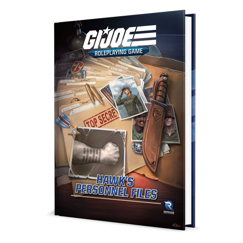 G.I. Joe RPG Buch Hawk's Personnel Files *Englische Version* Image
