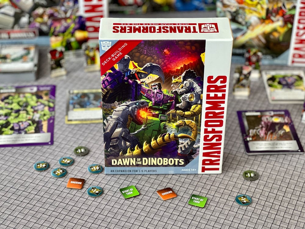 Transformers Kartenspiel Deck-Building Dawn of the Dinobots Expansion *Englische Version* Image 2