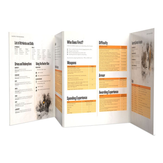 Hunter: The Reckoning 5th Edition RPG Storyteller's Screen Kit *Englische Version* Image 2
