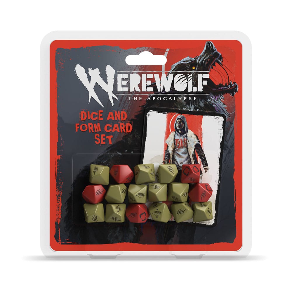 Werewolf: The Apocalypse 5th Edition RPG Würfel- und Formkartenset Image 3