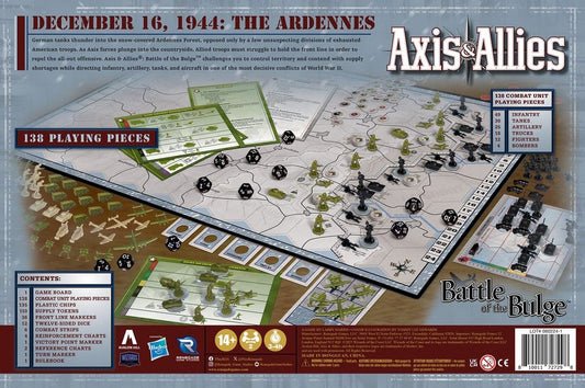 Avalon Hill Brettspiel Axis & Allies: Battle of the Bulge *Englische Version* Image 2