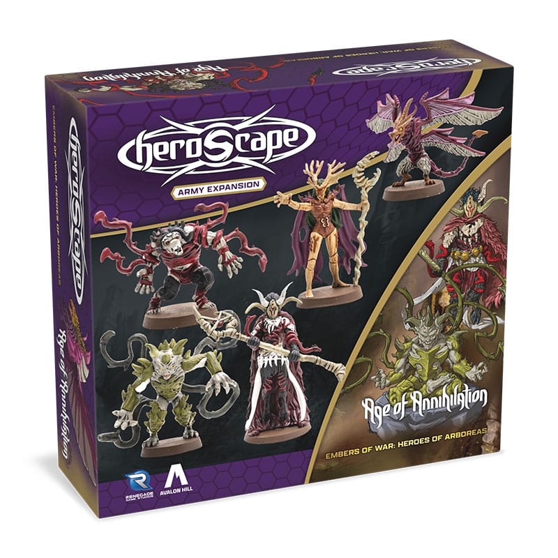 Heroscape Armeeerweiterung Embers of War: Heroes of Arboreas *Englische Version* Image 1