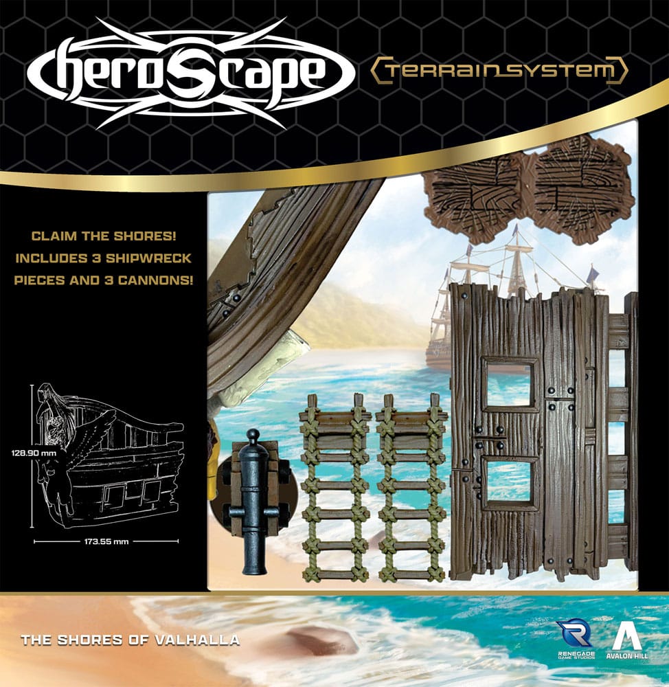 Heroscape Terrain-Erweiterung Shores of Valhalla *Englische Version* Image 4