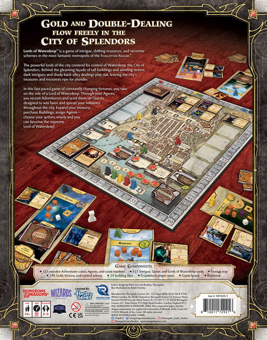 Dungeons & Dragons Brettspiel Lords of Waterdeep*Englische Version* Image 2