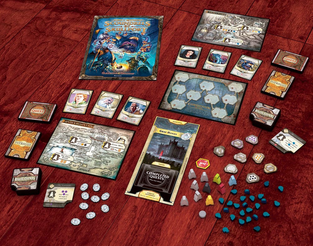 Dungeons & Dragons Brettspiel Lords of Waterdeep: Scoundrels of Skullport Erweiterung *Englische Version* Image 3