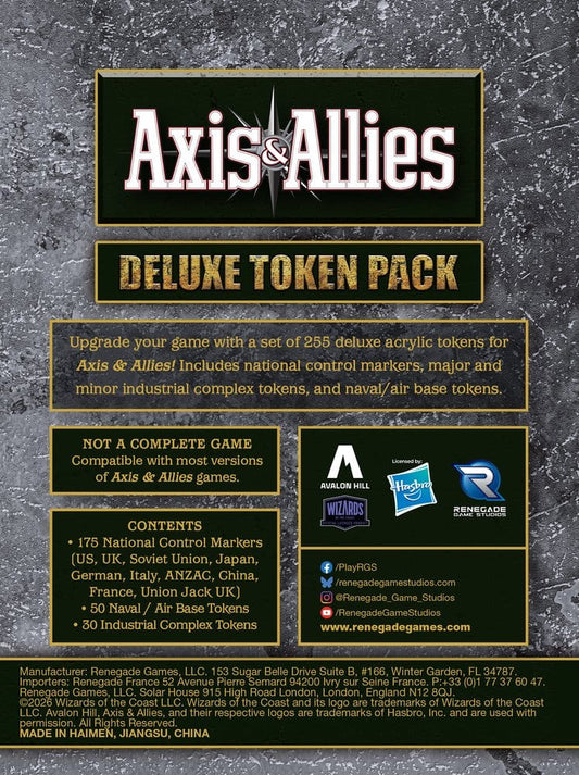 Axis & Allies Deluxe Token-Pack *Englische Version* Image 2