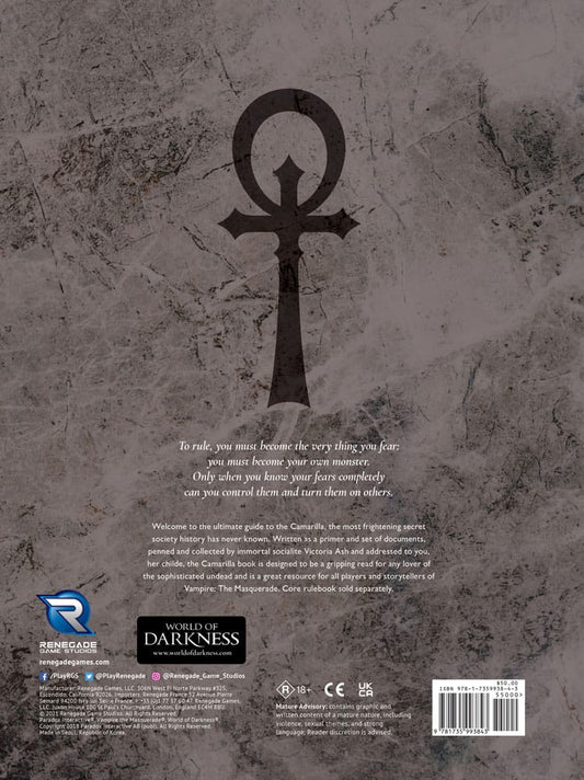 Vampire: The Masquerade 5th Edition RPG Buch Camarilla Sourcebook *Englische Version* Image 2